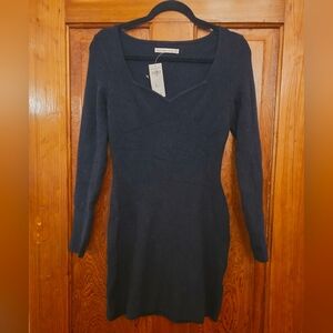 Black Knit Abercrombie Dress